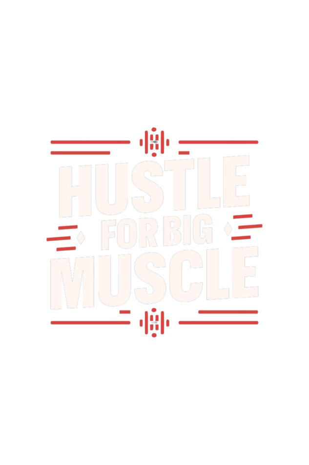 Hustle For Muscle Printed Cotton Casual Men T-Shirt