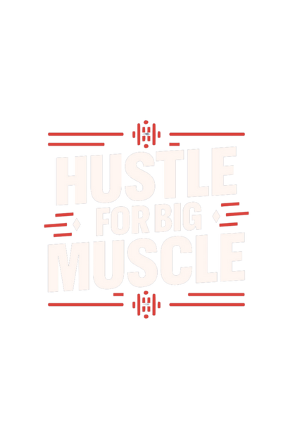 Hustle For Muscle Printed Cotton Casual Men T-Shirt