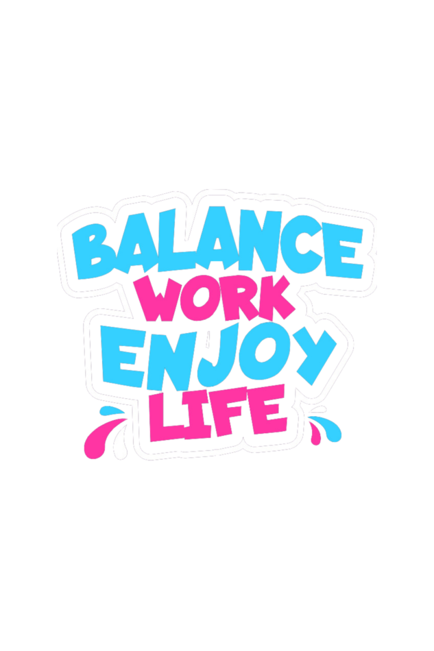 Balance Work Have Fun Printed Women Casual T-Shirt