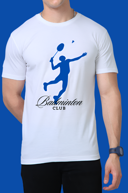 Badminton Club Men Casual Sporty T-Shirt