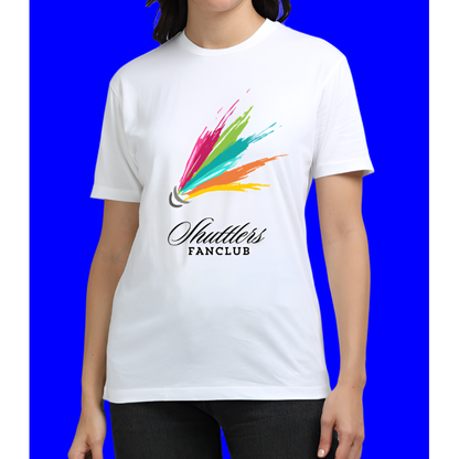 Shuttlers Fan Club Women Sporty Casual T-Shirt