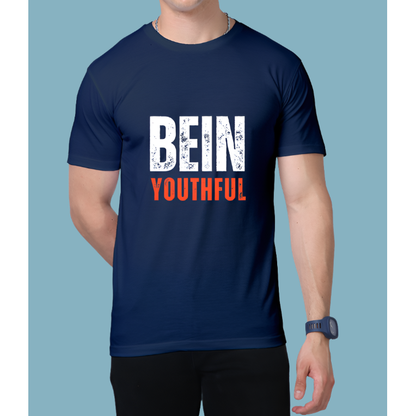 BeinYouthful Premium Cotton Casual Men T-Shirt