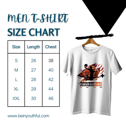 Basketball Game Casual Cotton Men T-Shirt