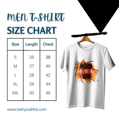 Born To Win Cotton Men T-Shirt