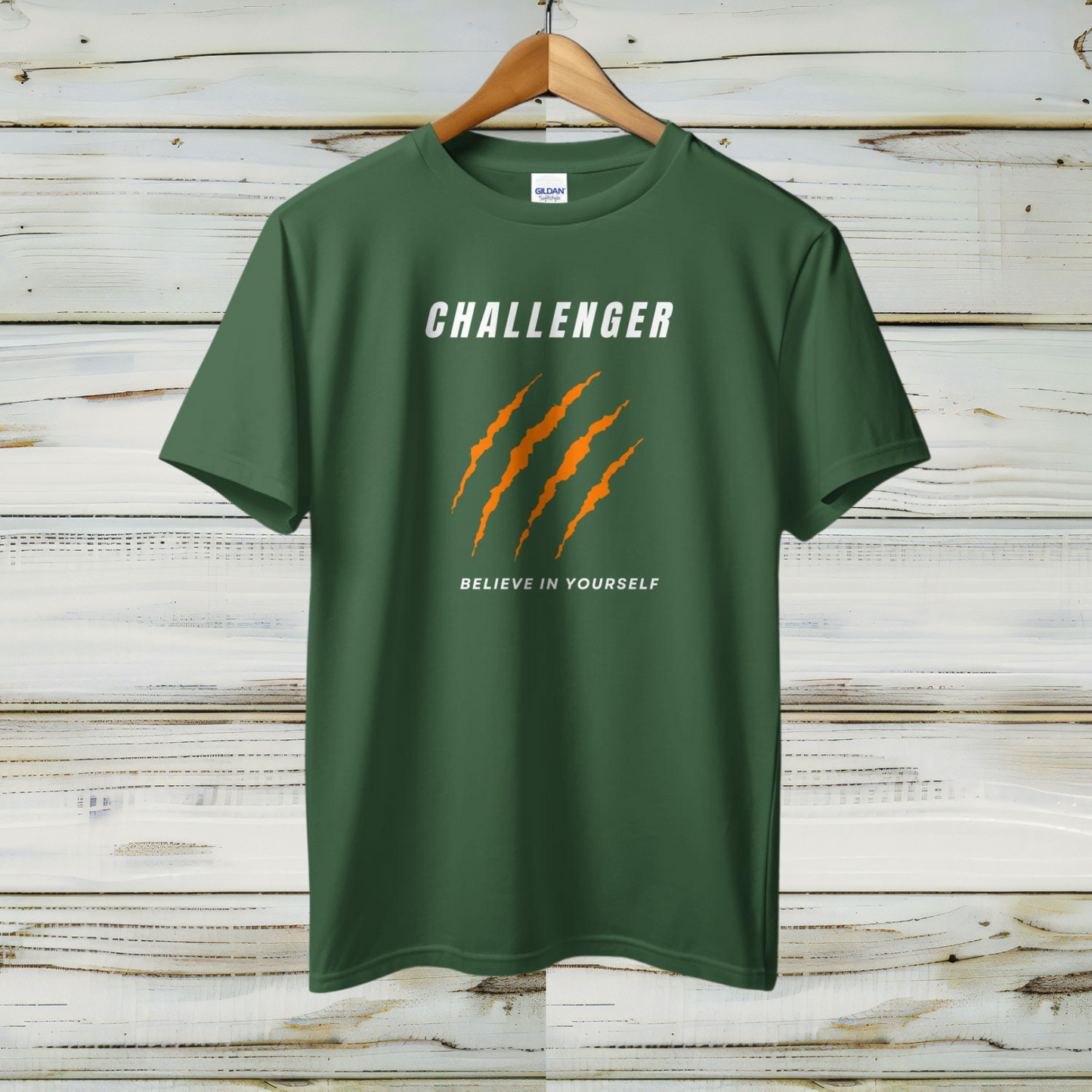 Challenger Casual Cotton Women T-Shirt