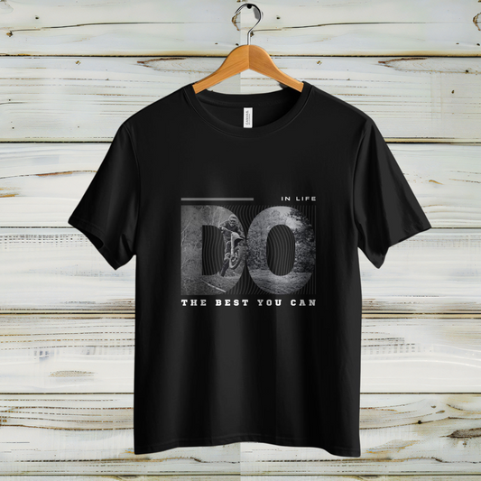 Just Do The Best Casual Cotton Men T-Shirt