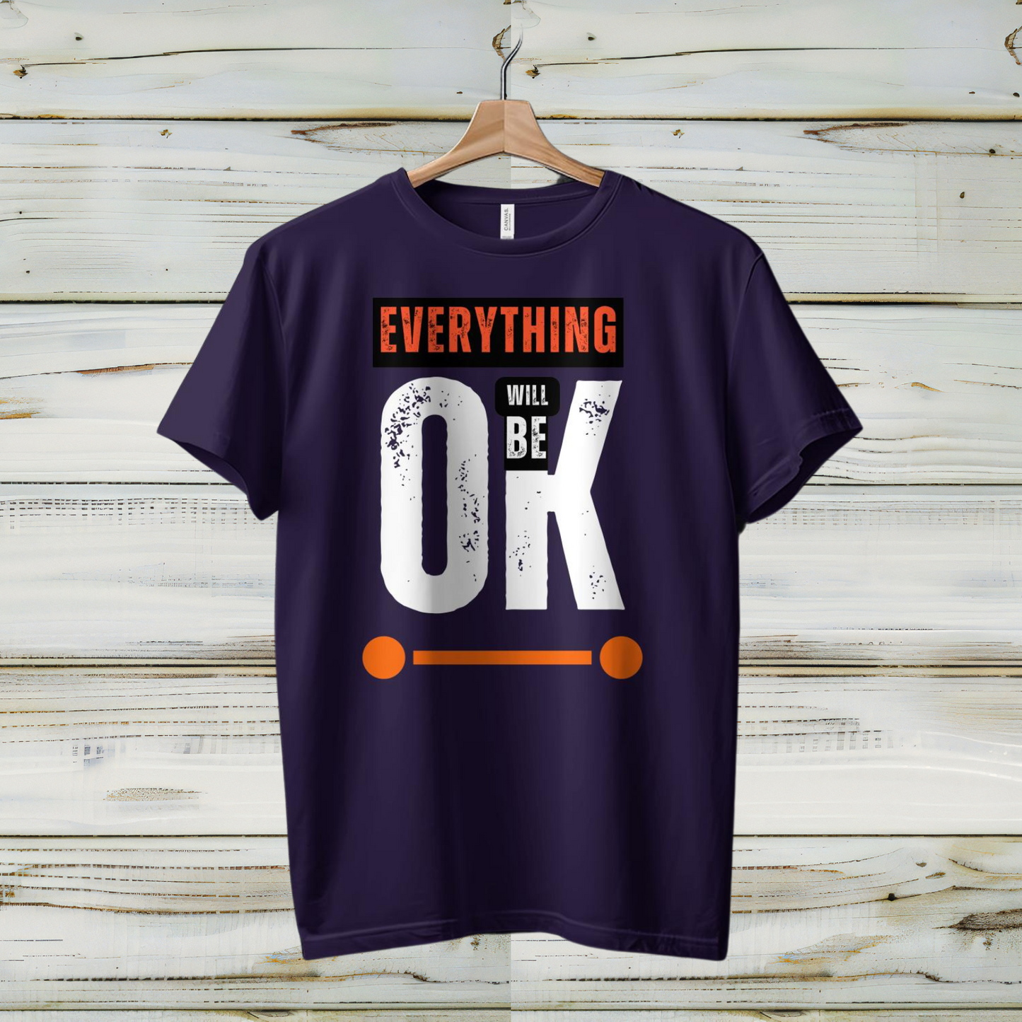 Everything Will Be Ok Casual Cotton Women T-Shirt