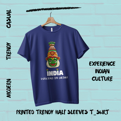 Explore Indian Culture Printed Casual Women T-Shirt