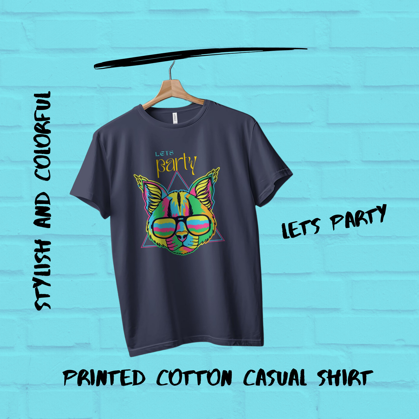 Lets Party Casual Women T-Shirt