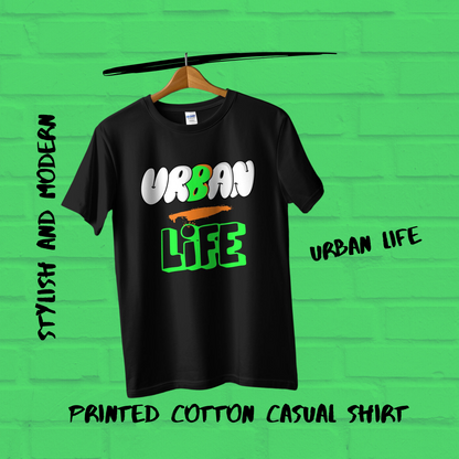 Urban Life Cotton Casual Women T-Shirt