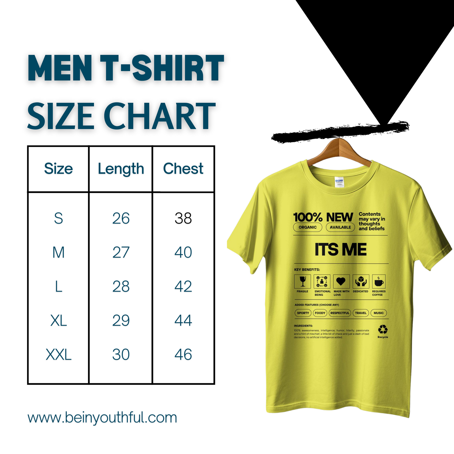 Its Me Trendy Cotton Men T-Shirt