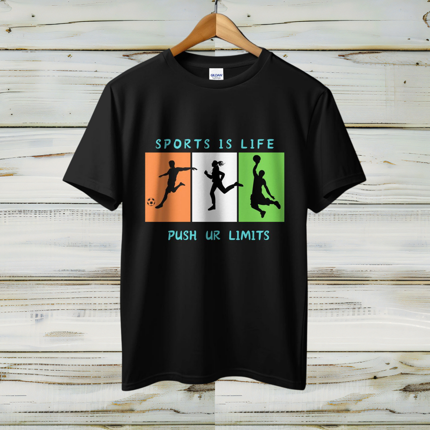 Sports is Life Casual Cotton Men T-Shirt