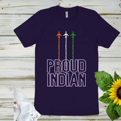 Proud Indian Printed Casual Cotton Men T-Shirt