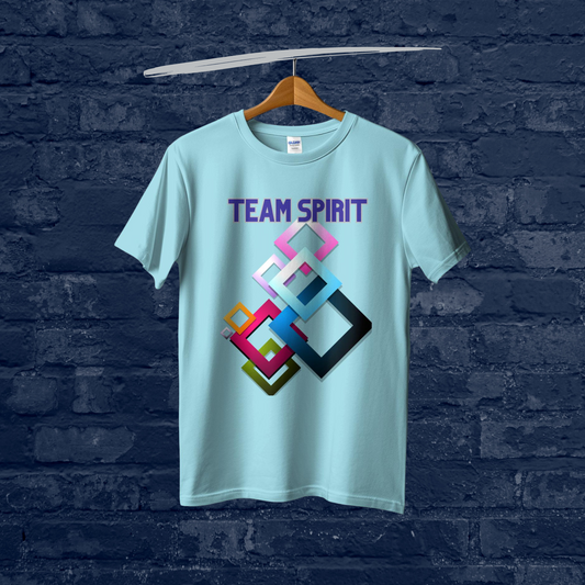 Team Spirit Printed Casual Cotton Men T-Shirt