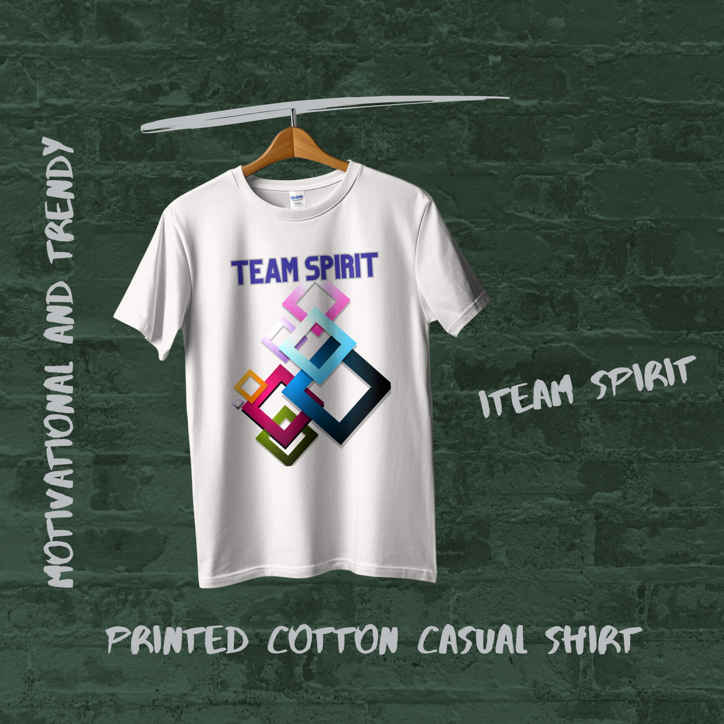 Team Spirit Printed Casual Cotton Women T-Shirt