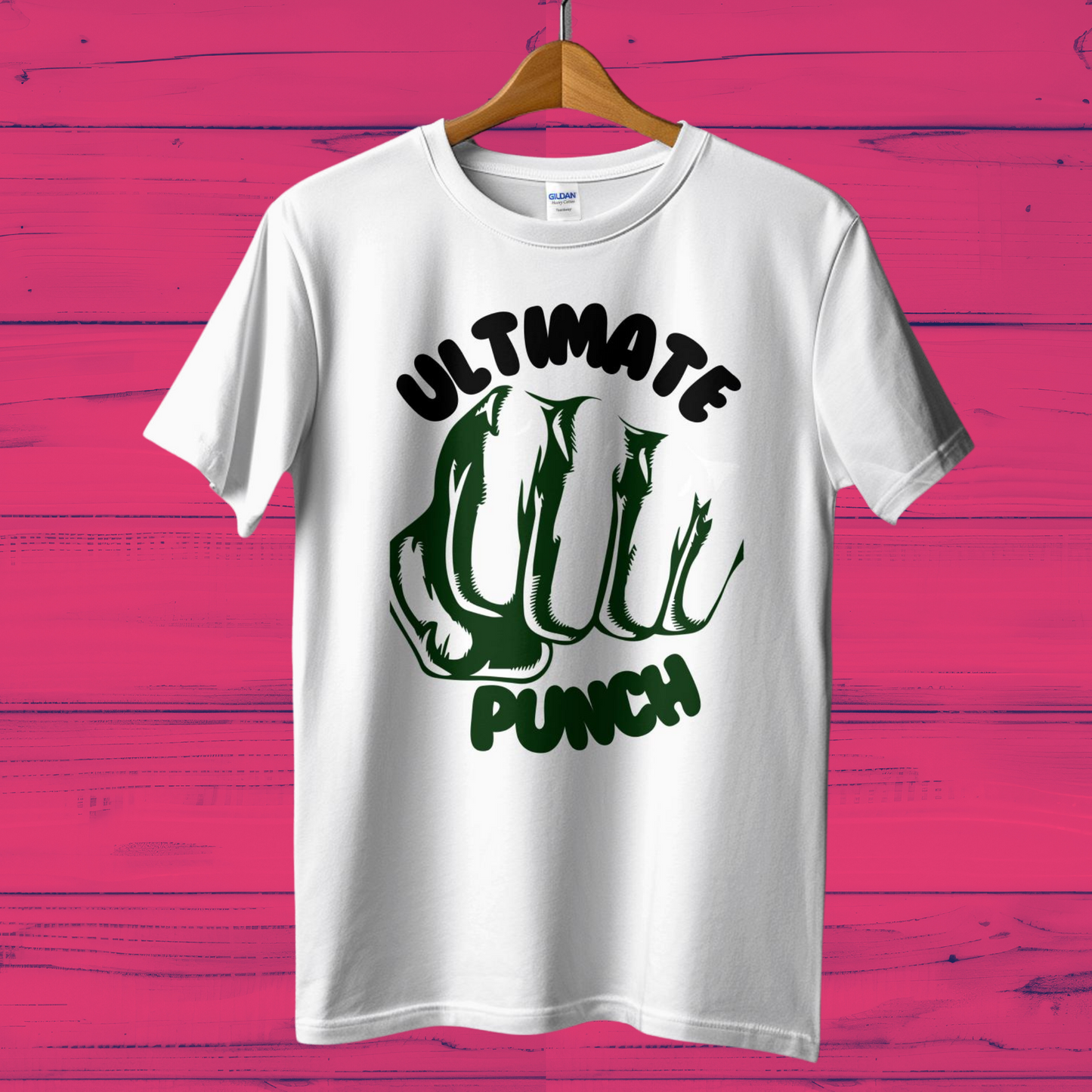 Ultimate Punch Printed Cotton Casual Men T-Shirt