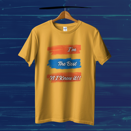 Im The Best Printed Casual Women T-Shirt